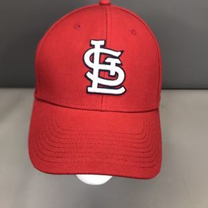 St. Louis Cardinals 47 Brand Clean Up Adjustable Field Classic Red Hat Cap